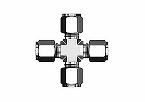 FUC series clamping four-way connector