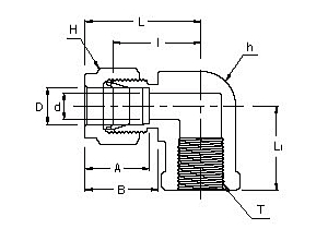 FFE series sleeve internal screw elbows