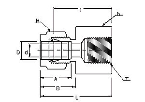 FFC series internal thread couplings